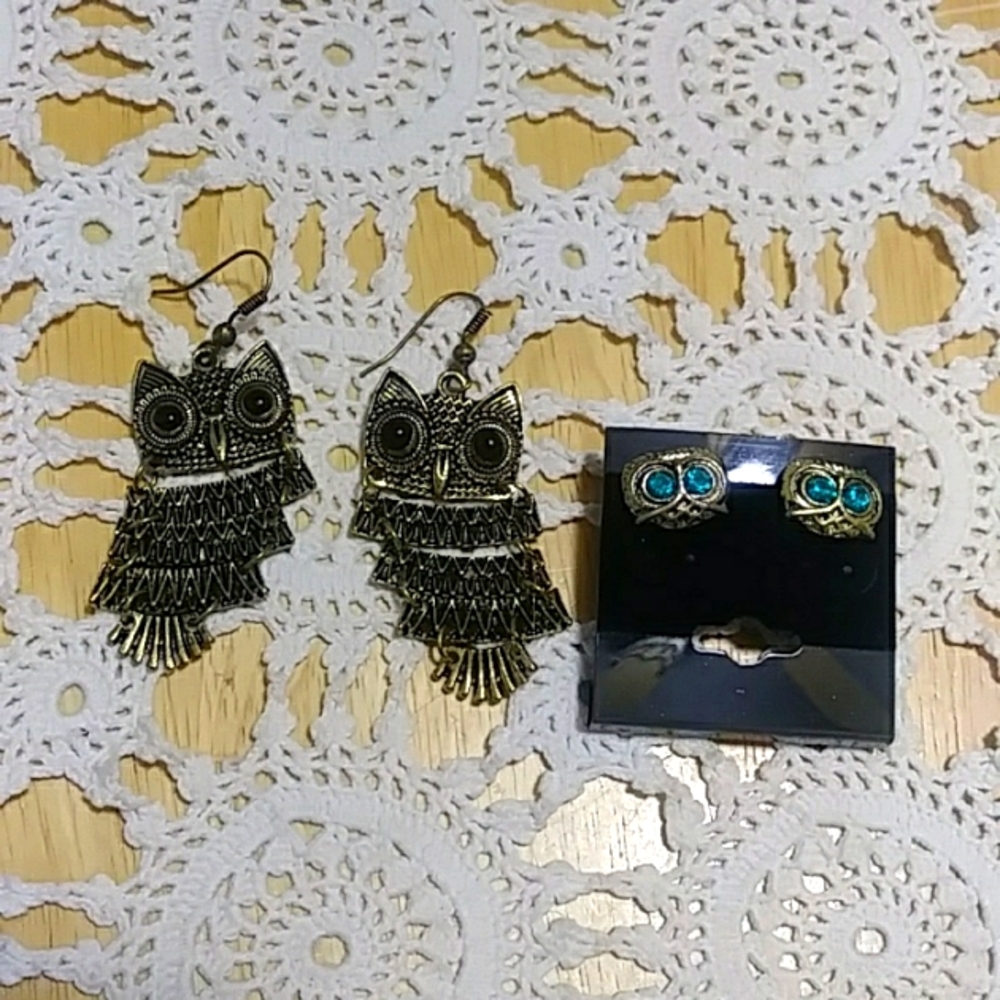 Owls Earrings Bundle - Jewelry